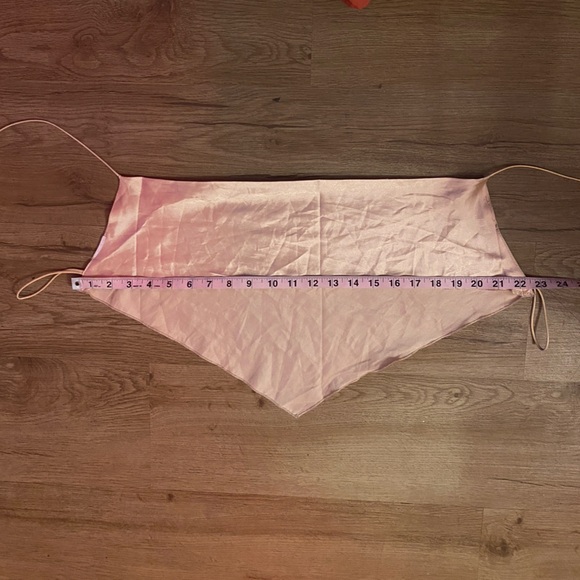 Blush Knit Camisole with Adjustable Ties - Picture 9 of 17